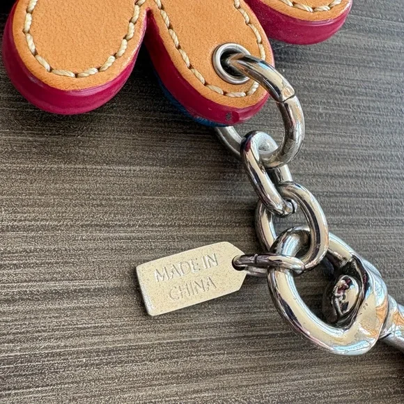 Coach Daisy Y2K Bag Charm - Multi Color Patent Embossed - Picture 8 of 11